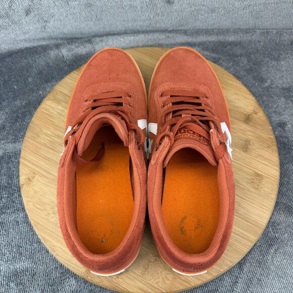 VTG Converse Cons Wells Ox Shoes Mens Size 9.5 Orange Suede Skate Sneakers main image 7